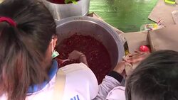 CLEAN : Indonesia's Widodo visits evacuees as Bali volcano rumbles News Clip