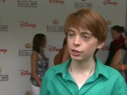 INTERVIEW: Dylan Riley Snyder on how he feels to be at the Elizabeth Glaser Pediatric AIDS Foundation's 22nd Annual 'A Time For Heroes' Celebrity Carnival at Los Angeles CA. (Footage by WireImage Video/Getty Images Entertainment Video) Stock Footage