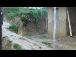 Mudslide on Mount Elgon Stock Footage