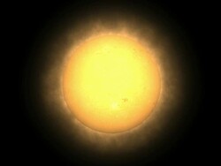 Animation of sunpot migration over a 11 year solar cycle and indicates the features causing total solar irradiance variability.  Credit NASA/Goddard Space Flight Center Conceptual Image Lab Stock Footage