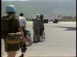 Bosnia - Izetbegovic Departs For Mecca Instructional Video