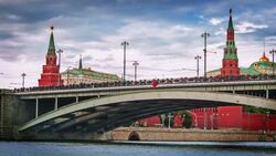 View of Moscow, Russia Stock Footage