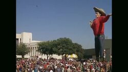 WS POV State Fair of Texas / United States Stock Footage