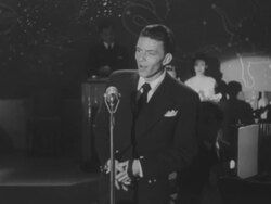 Frank Sinatra sings, Last Call For Love, with the Tommy Dorsey Orchestra Stock Footage