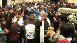 Faithful's pets are blessed in annual ritual honoring St. Francis of Assisi News Clip