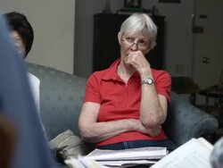 Group of Seniors Listen to Adivce Stock Footage