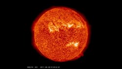 CLEAN: 'Dramatic' solar flare could disrupt Earth communications News Clip