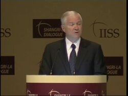 WRAP US Def Sec Gates at Asia Security Summit, FMs News Clip