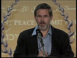 USA: MIDDLE EAST PEACE SUMMIT BRIEFING News Clip