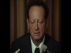 UPITN 8 10 74 ISRAELI FOREIGN MINISTER YIGAL ALLON RETURNS FROM THE UNITED NATIONS News Clip