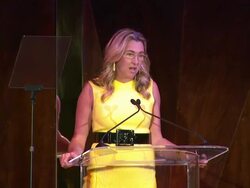 SPEECH - Nancy Dubuc at March of Dimes Celebration of Babies Luncheon Honoring Jennifer Lopez in Los Angeles, CA on 12/06/13 Stock Footage