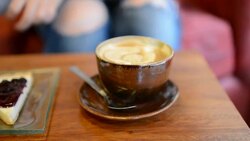 HD:Pouring sugar into a cup of coffee Stock Footage