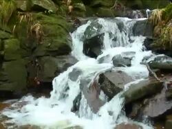 WATERFALL MIXTURE Stock Footage