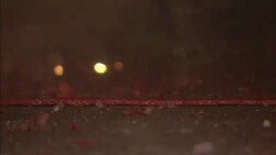 Firecrackers and other fireworks pop and sparkle. Stock Footage