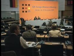 GERMANY: G-8 FOREIGN MINISTERS SUMMIT News Clip