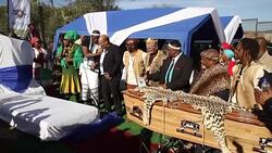 CLEAN : S.Africa buries spirit of rebel chief repatriated from Australia News Clip