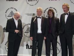 25th Annual Rock And Roll Hall Of Fame Induction Ceremony - Press Room Stock Footage