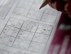 Sudoku             GA Stock Footage