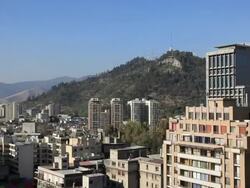 HD Video of Santiago city center Stock Footage