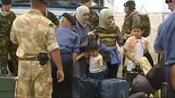 Lebanese families evacuating Beirut News Clip