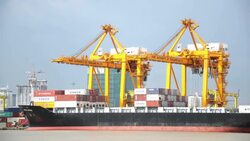 Cargo transportation Stock Footage