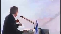 Frontrunner defiant at main campaign rally, immigrant expulsion comment News Clip