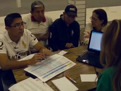 Florida Company Works To Enroll People In Affordable Health Care Act Plans As Deadline Looms Stock Footage