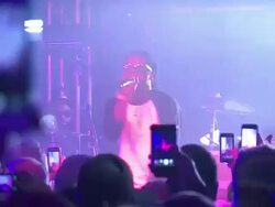 PERFORMANCE - Lil Wayne at GQ, Lacoste and Mercedes-Benz Celebrate the Super Bowl in New Orleans with Special Musical Performance by Lil Wayne Stock Footage