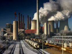 PAL: Giant Power Station Stock Footage