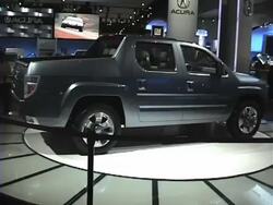 2004 Honda SUT concept truck montage Stock Footage