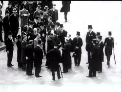 Mr Mackenzie King opens Chelsea Bridge. News Clip