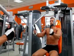 Body builder - Butterfly Stock Footage