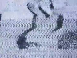 TV signal #2 (Bad tunning) Stock Footage