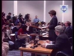 THE NETHERLANDS: MILOSEVIC INDICTMENT UPDATE News Clip