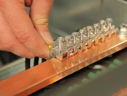 Electrician at work Stock Footage