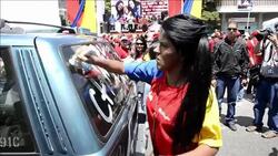 CLEAN : Chavez followers show their News Clip