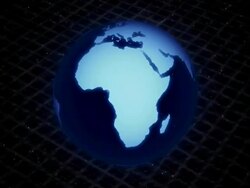 Spinning Globe Stock Footage