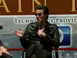 'Disney's A Christmas Carol' Train Tour Stock Footage