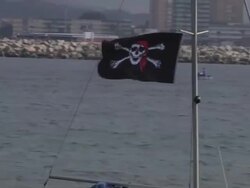 Spanish fishermen protest over British reef in disputed waters in Gibraltar News Clip
