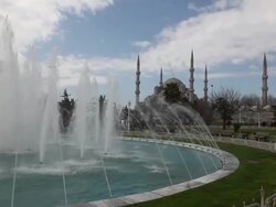 Gardens, Istanbul, Turkey Stock Footage