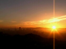 SF SUNRISE (DV) Stock Footage