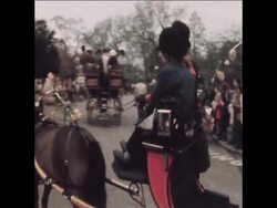 SYND 23 4 73 ANNUAL EASTER MONDAY HORSE PARADE IN REGENT'S PARK, LONDON News Clip