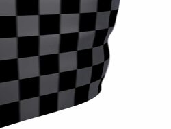 Formula 1 finish checkered flag Stock Footage