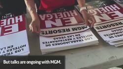 One Vegas Casino Makes Tentative Pact With Union News Clip