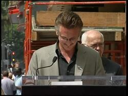 Producer gets star on Hollywood walk of fame News Clip