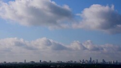 Austin , Texas USA 2015 SKyline Cityscape Mount Bonnell Capital City View Stock Footage