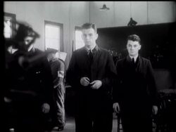 RAF Officers in the making at Cranwell. News Clip