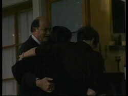 USA: CENTRE OF SEX SCANDAL MONICA LEWINSKY ARRIVES IN LOS ANGELES News Clip