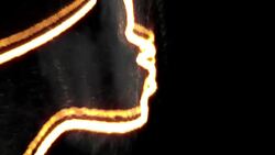 woman silhouette Stock Footage