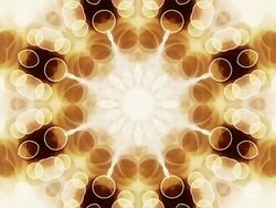 Kaleidoscope of abstract shapes loop Stock Footage